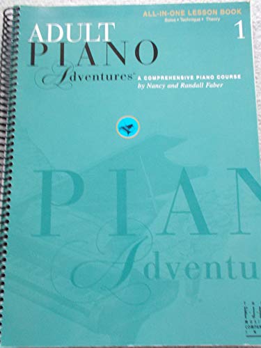 Adult Piano Adventure All-In-One Piano Course Book1 Book/Online Media