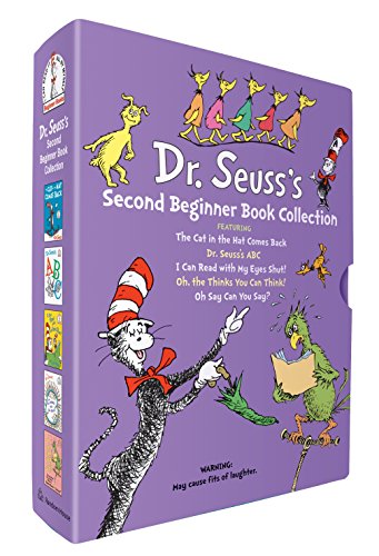 Dr. Seuss's Second Beginner Book Collection: The Cat in the Hat Comes Back, Dr. Seuss's ABC, I Can Read with My Eyes Shut!, Oh, the Thinks You Can Think!, Oh Say Can You Say? (Beginner Books(R))