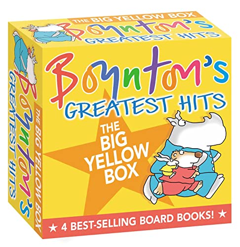 Boynton's Greatest Hits The Big Yellow Box (Boxed Set): The Going to Bed Book, Horns to Toes, Opposites, But Not the Hippopotamus
