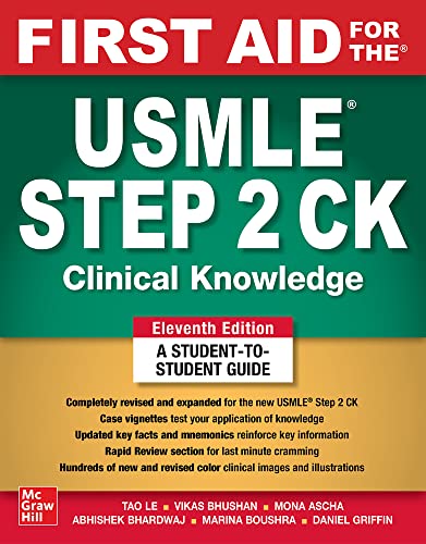 First Aid for the USMLE Step 2 Ck, 11E