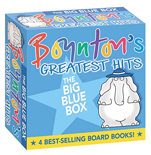 Boynton's Greatest Hits: Volume 1/Blue Hat, Green Hat, A to Z, Moo, Baa, La La La!, Doggies (Boynton Board Books)