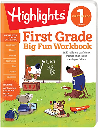 First Grade Big Fun Workbook (Highlights™ Big Fun Activity Workbooks)