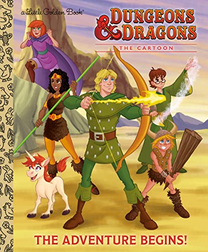The Adventure Begins! (Dungeons & Dragons) (Little Golden Book)