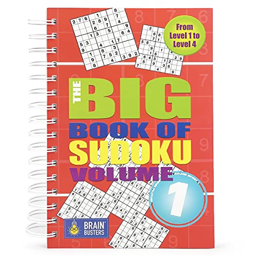 Big Book of Sudoku: Over 500 Puzzles & Solutions, Easy to Hard Puzzles for Adults